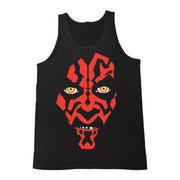 Men's Star Wars Darth Maul Face  Adult Tank Top