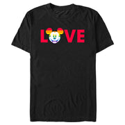 Men's Mickey & Friends Love Pride  Adult T-Shirt