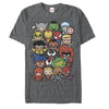 Men's Marvel Kawaii Hero Shot  Adult T-Shirt