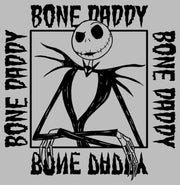 Men's The Nightmare Before Christmas Jack Skellington Bone Daddy  Adult T-Shirt