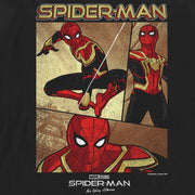 Men's Marvel Spider-Man: No Way Home Three Panel Poster  Adult Long Sleeve Shirt