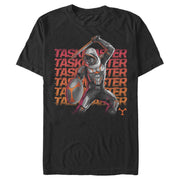 Men's Marvel Black Widow Taskmaster Battle  Adult T-Shirt