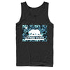 Men's Lost Gods California Floral Bear  Adult Tank Top