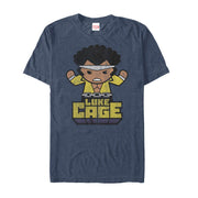 Men's Marvel Luke Cage Kawaii  Adult T-Shirt