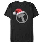 Men's Marvel Christmas Santa Thor Hammer  Adult T-Shirt