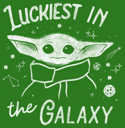 Men's Star Wars: The Mandalorian Grogu St. Patrick's Day Luckiest In The Galaxy  Adult Sweatshirt