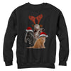 Women's Lost Gods Ugly Christmas Cats  Adult Sweatshirt