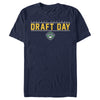 Men's ESPN Fantasy Football Draft Day Yellow  Adult T-Shirt