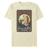 Men's The Nightmare Before Christmas The Lovers Tarot Card  Adult T-Shirt