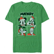 Men's Mickey & Friends Christmas Crew Portraits  Adult T-Shirt