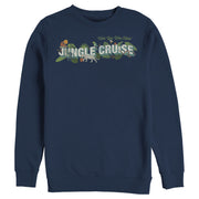 Men's Jungle Cruise Wish You Were Here Postcard Logo  Adult Sweatshirt