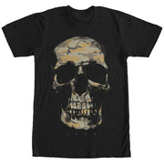 Men's Lost Gods Camouflage Print Skull  Adult T-Shirt