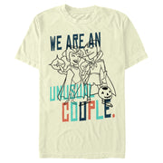 Men's Marvel WandaVision Couple Sketch  Adult T-Shirt