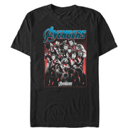 Men's Marvel Avengers: Endgame Hero Collage  Adult T-Shirt