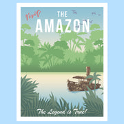 Men's Jungle Cruise Visit the Amazon  Adult T-Shirt