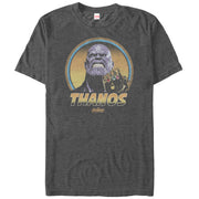 Men's Marvel Avengers: Infinity War Thanos Retro  Adult T-Shirt