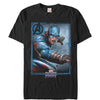 Men's Marvel Future Fight Captain America  Adult T-Shirt