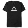 Men's Squid Game Triangle Symbol  Adult T-Shirt