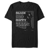 Men's Wednesday Black is My Happy Color  Adult T-Shirt