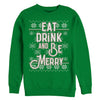 Men's Lost Gods Christmas Eat, Drink, Be Merry  Adult Sweatshirt