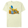 Men's The Simpsons Classic Family Couch  Adult T-Shirt