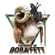 Men's Star Wars: The Book of Boba Fett Bantha Ride Boba  Adult Long Sleeve Shirt