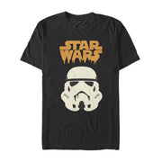 Men's Star Wars Halloween Spooky Stormtrooper Helmet  Adult T-Shirt