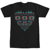 Men's Lost Gods Southwest Print Heart  Adult T-Shirt