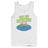 Men's The Simpsons Foolish Earthlings  Adult Tank Top