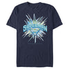 Men's Superman Logo Icicles  Adult T-Shirt