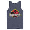 Men's Jurassic Park T Rex Logo  Adult Tank Top