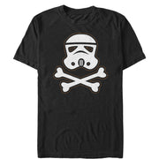 Men's Star Wars Halloween Stormtrooper Crossbones  Adult T-Shirt