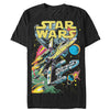 Men's Star Wars Galactic Comic Scene  Adult T-Shirt