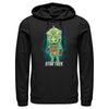 Men's Star Trek: The Original Series Cartoon Gorn Alien  Adult Pull Over Hoodie