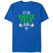 Men's ESPN Let the Smack Talk Begin White  Adult T-Shirt