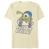 Men's Monsters Inc Mike Back in Action  Adult T-Shirt