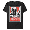 Men's Star Wars: The Mandalorian #1 Father Din Djarin and Grogu  Adult T-Shirt