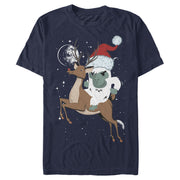 Men's Lost Gods Santa Yeti  Adult T-Shirt