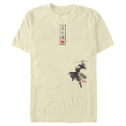 Men's Mulan Watercolor Warrior  Adult T-Shirt