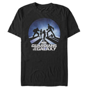 Men's Marvel Guardians of the Galaxy Silhouette  Adult T-Shirt