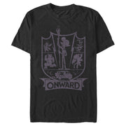 Men's Onward Character Icon Emblem  Adult T-Shirt