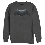 Men's Zack Snyder Justice League Batman Logo  Adult Sweatshirt