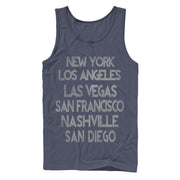 Men's Lost Gods Coast to Coast  Adult Tank Top