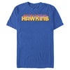 Men's Stranger Things Retro Hawkins Text  Adult T-Shirt