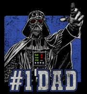 Men's Star Wars Darth Vader Number One Dad  Adult Pull Over Hoodie