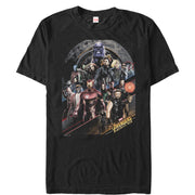 Men's Marvel Avengers: Infinity War Character Scene  Adult T-Shirt