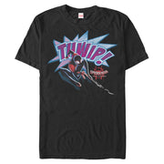 Men's Marvel Spider-Man: Into the Spider-Verse Thwip  Adult T-Shirt