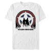 Men's Marvel The Falcon and the Winter Soldier Distressed Logo  Adult T-Shirt