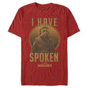 Men's Star Wars: The Mandalorian Kuiil I Have Spoken  Adult T-Shirt