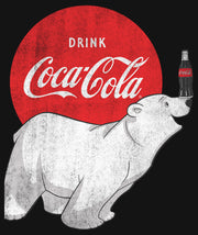 Men's Coca Cola Polar Bear  Adult T-Shirt